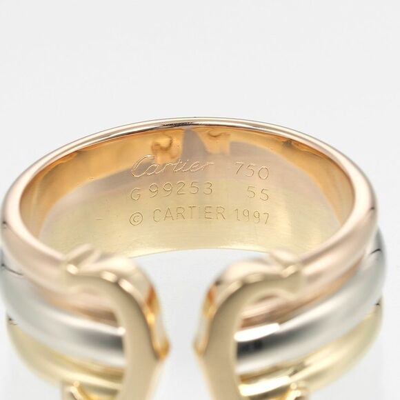 Cartier 2C LM Au750 Ring Size 15.5 - Picture 4 of 9